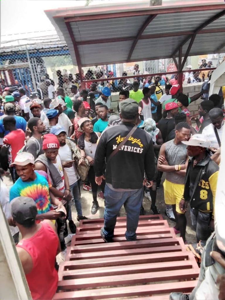 Des migrants haïtiens en République Dominicaine