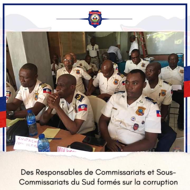 Une formation sur la corruption organisée dans le Sud à l’intention des Responsables de Commissariats