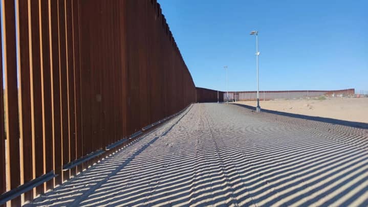 Frontière États-Unis et le Mexique