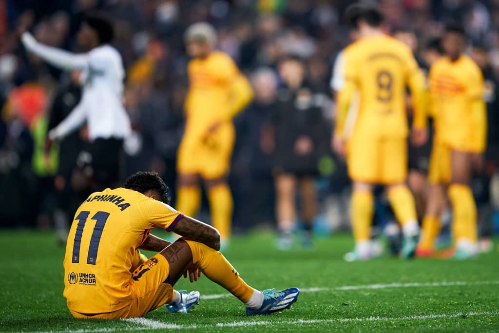 Football-Liga | Le Barça échoue à Valence, un troisième match consécutif sans victoire