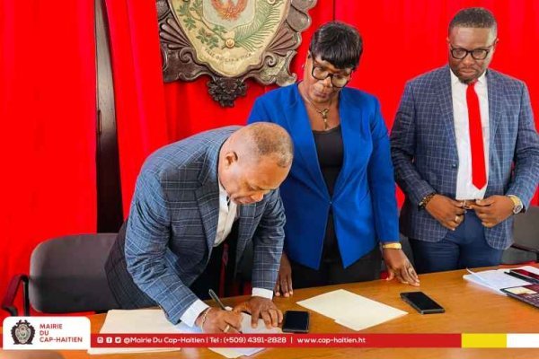 Développement | Signature d’un accord historique par la Mairie du Cap-Haïtien pour renforcer l’économie du Grand Nord