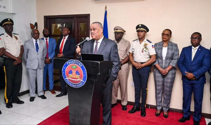 De retour, Garry Conille présente le bilan de son voyage aux Émirats Arabes Unis et au Kenya