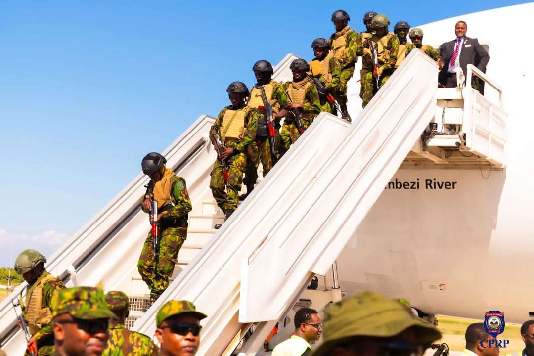MMS : un nouveau contingent de policiers kenyans arrive à Port-au-Prince