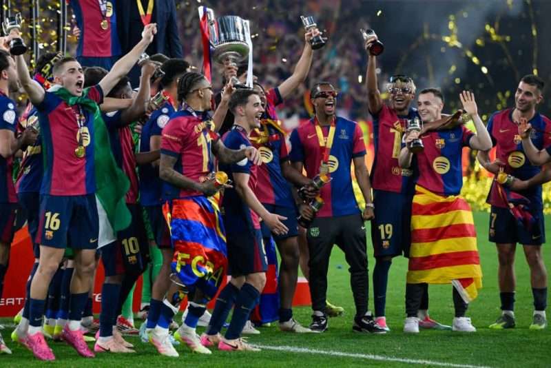 Football : le Barça remporte la Coupe du Roi contre le Real Madrid au bout de la prolongation