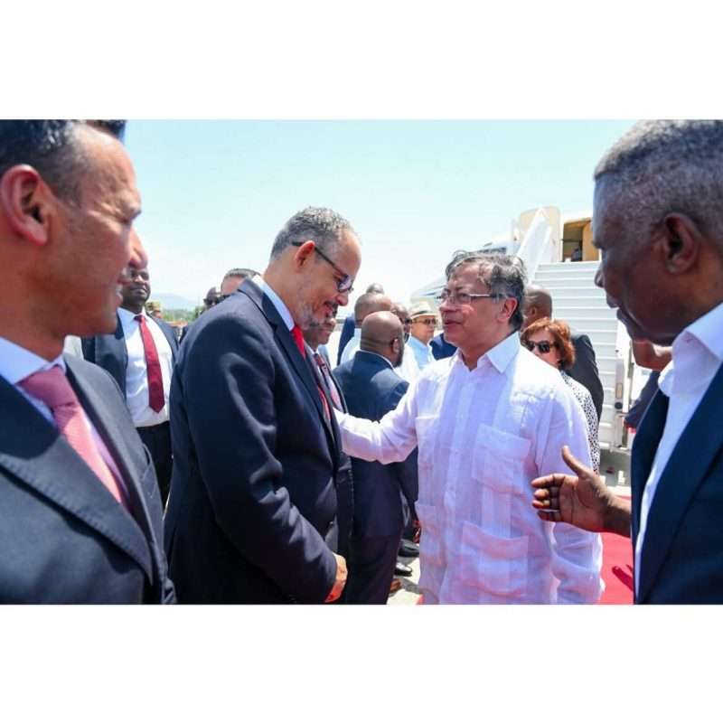 Coopération : le président de la Colombie Gustavo Petro arrive en Haïti