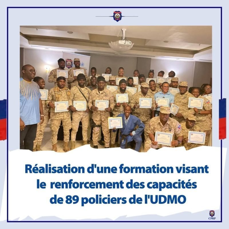 PNH : plusieurs dizaines d’agents de l’UDMO bénéficient d’une formation