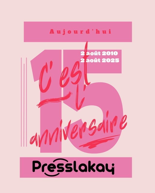 15 zyèm anivèsè Ajans PRESSLAKAY