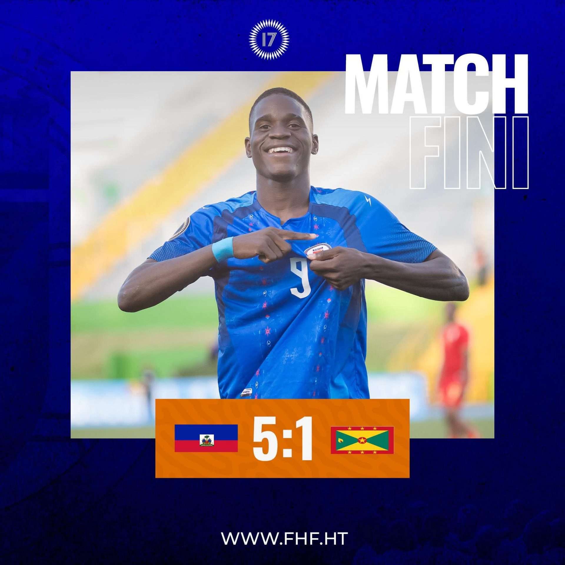 Mondial U17 2026 : Haïti démarre fort avec une large victoire contre la Grenade