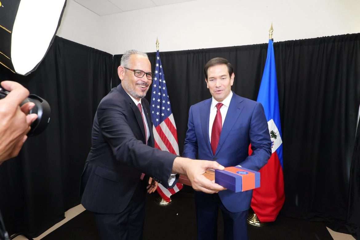 Diplomatie : Alix Didier Fils-Aimé obtient l’appui de Marco Rubio pour la sécurité et des élections crédibles en Haïti
