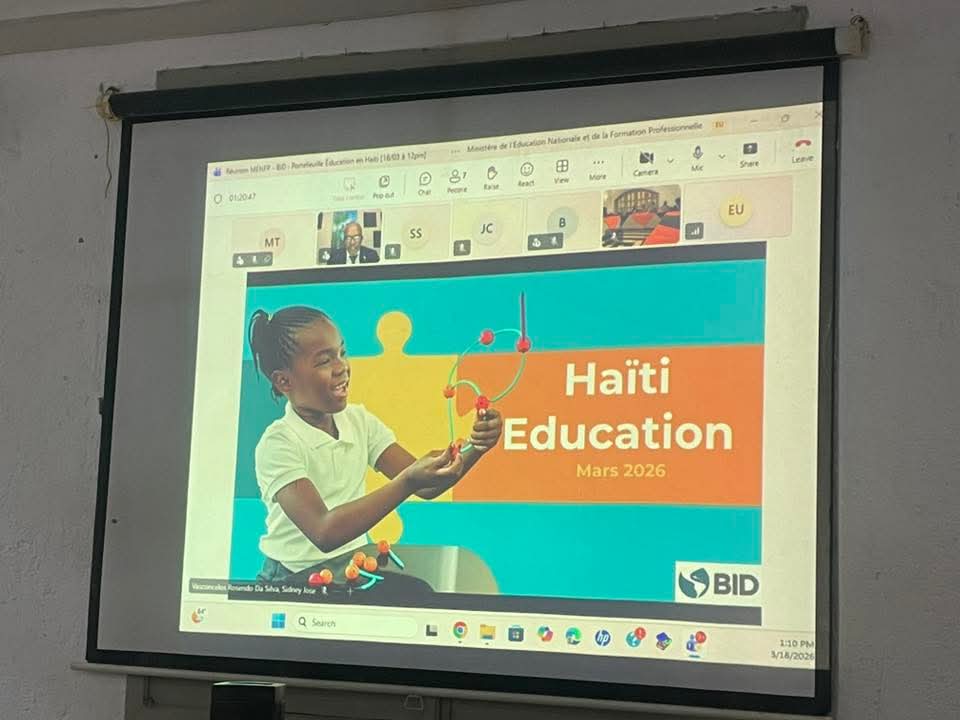 Éducation en Haïti : le MENFP renforce son partenariat avec la BID et le PME