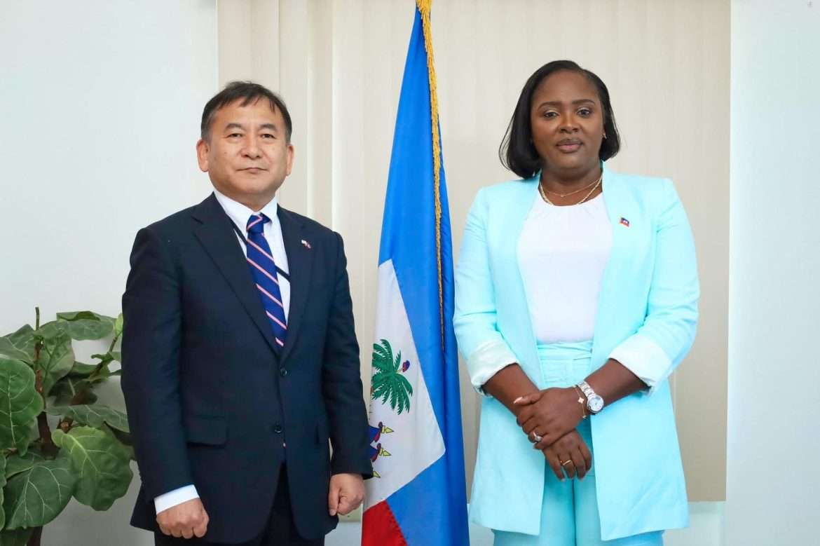 Haïti-Japon : la ministre de la Planification plaide pour une coopération renforcée
