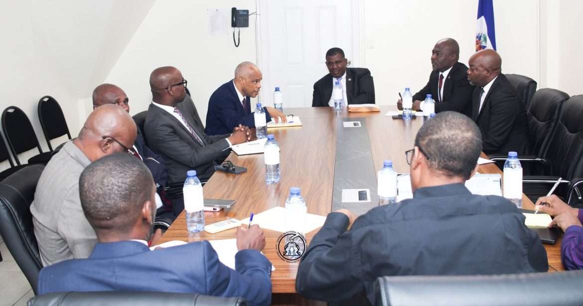 Séance de travail CEP-MENFP à Pétion-Ville le 20 mai 2026 sur la mobilisation des écoles pour les élections en Haïti
