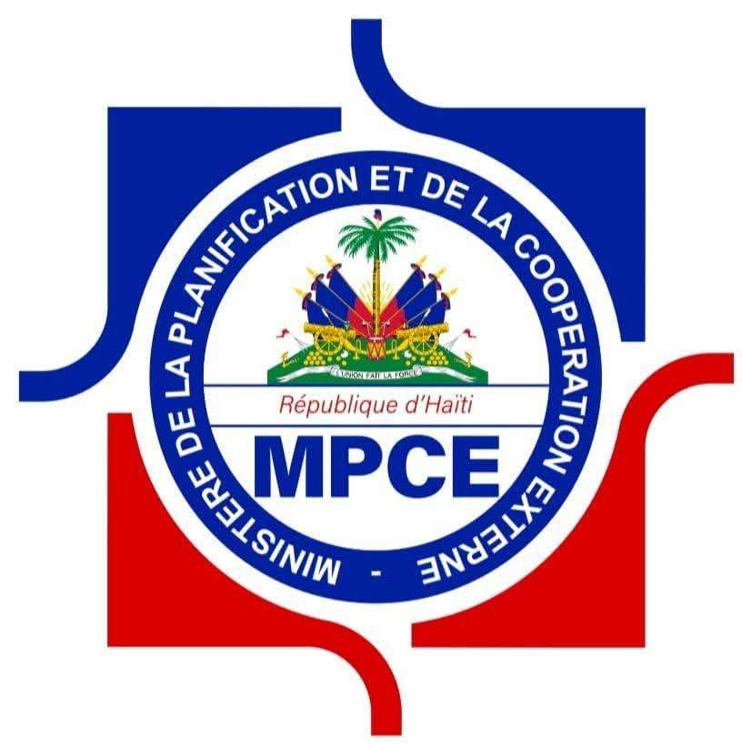 Logo officiel du Ministère de la Planification et de la Coopération Externe (MPCE) de la République d'Haïti. © MPCE / Presslakay