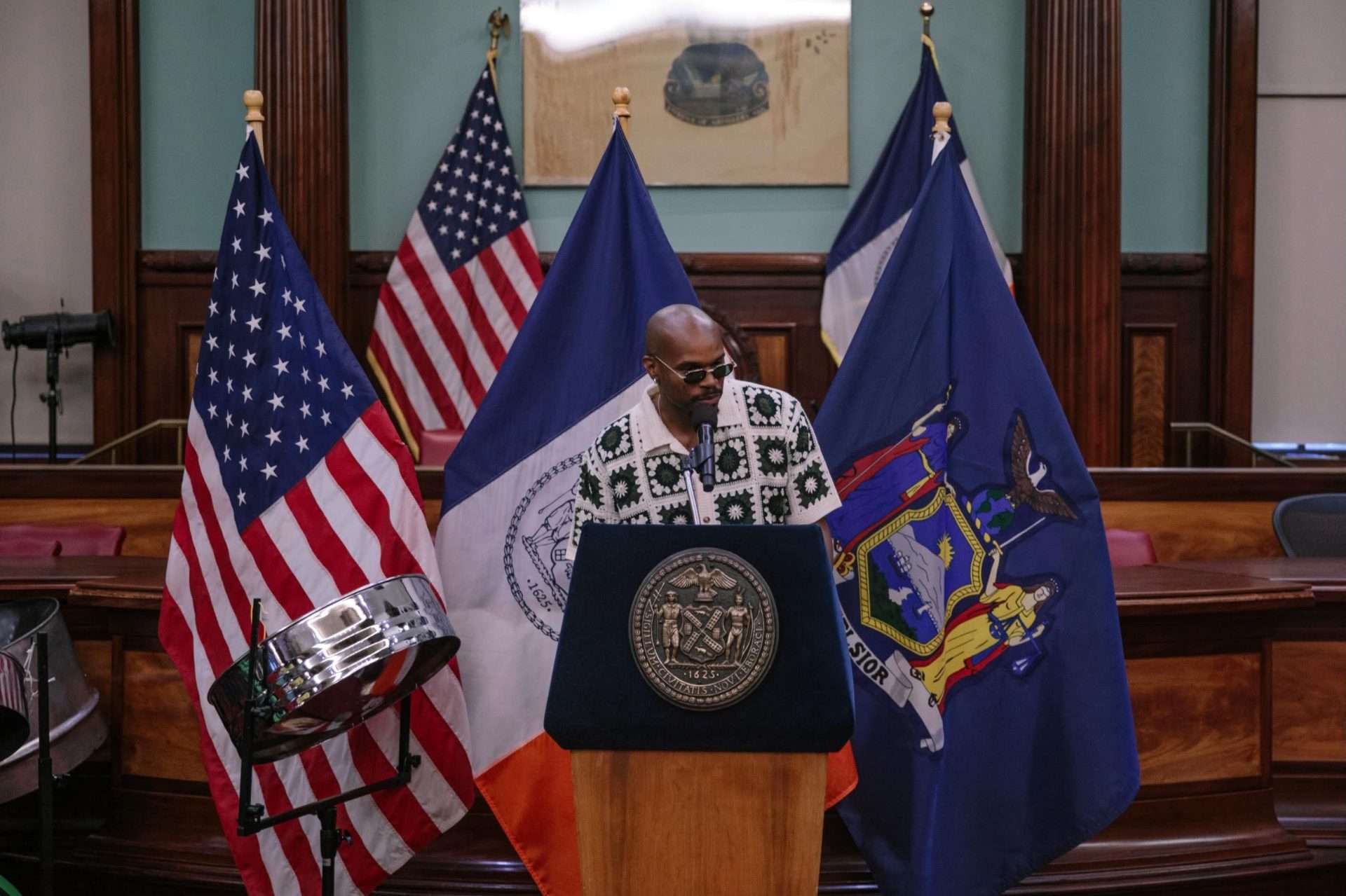 MEDJY TOUSSAINT HONORÉ À NEW YORK POUR LE MOIS DU PATRIMOINE CARIBÉEN