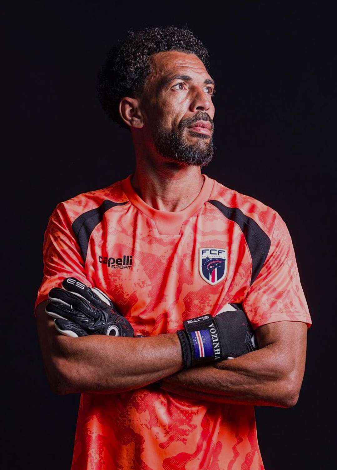 Vozinha, gardien de la sélection nationale du Cap-Vert, auteur d'une prestation héroïque face à l'Espagne (0-0) lors de la Coupe du monde 2026, le 15 juin à Atlanta. (Photo : FCF)