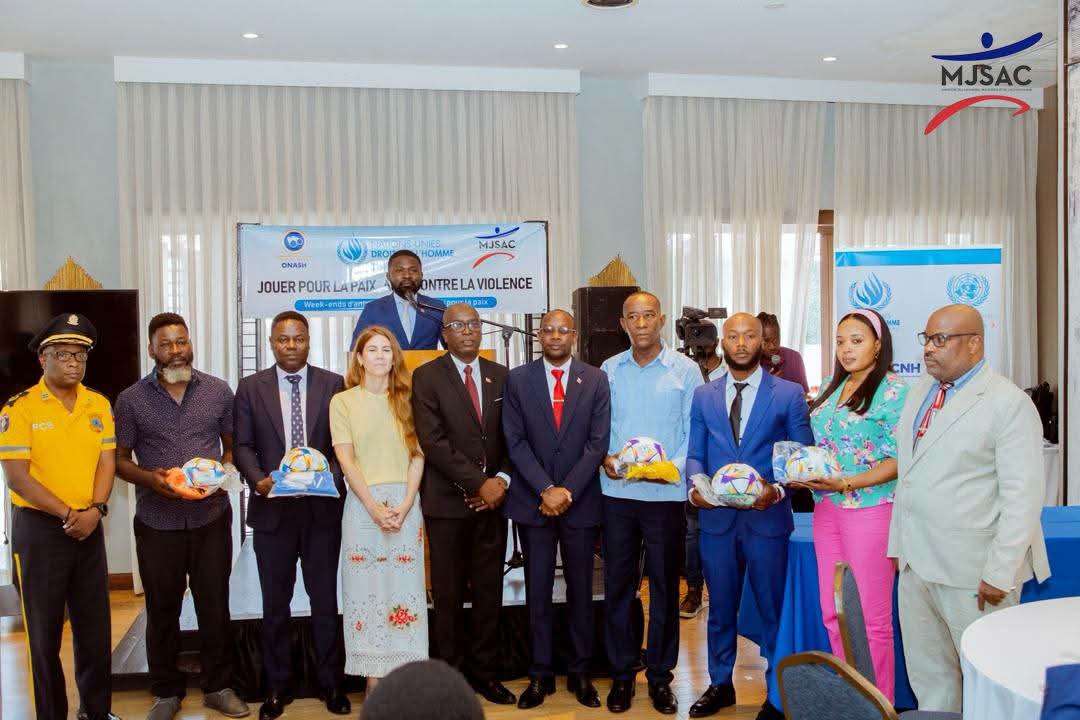 Lancement officiel des week-ends d'animation socio-sportive pour l'inclusion et la paix