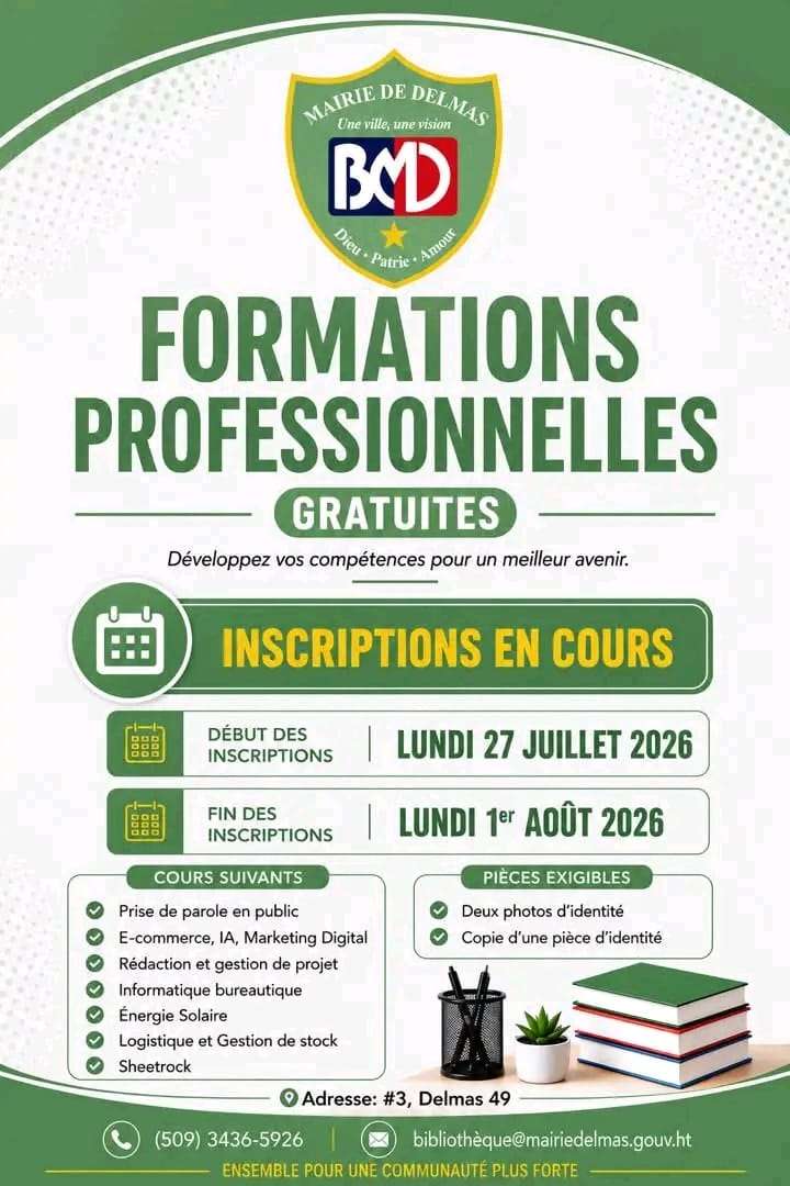 Delmas lance sa 2ᵉ cohorte de formations gratuites : inscriptions jusqu'au 1er août