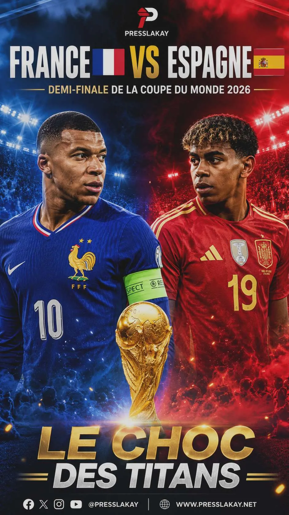France – Espagne : une demi-finale de rêve entre deux géants du football mondial